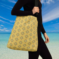 Diamantformen mit Polka Dots Crossbody Bag