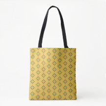 Diamantformen mit Polka Dots Tote Bag
