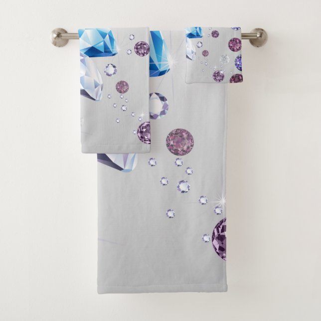 Diamantgalaxie 3 badhandtuch set (Insitu)