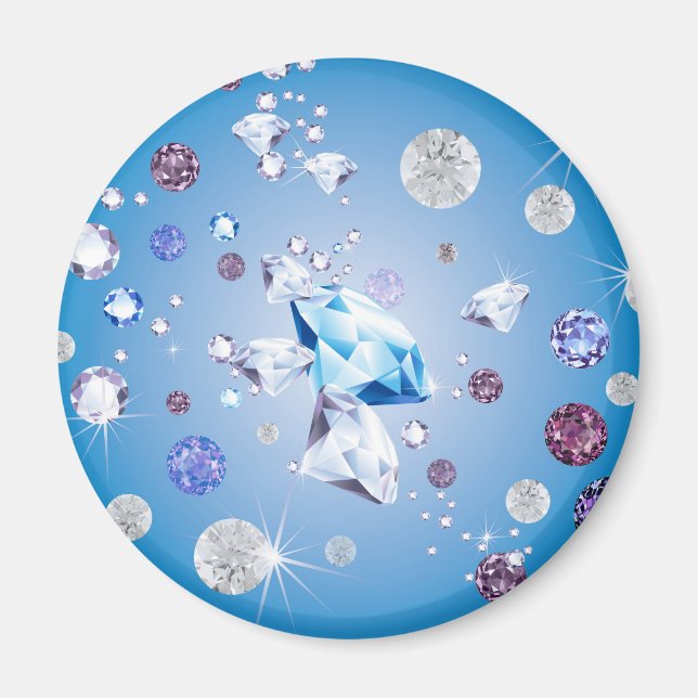 Diamantgalaxie 4 magnet (Vorne)