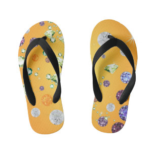 Diamantgalaxie 7 kinderbadesandalen