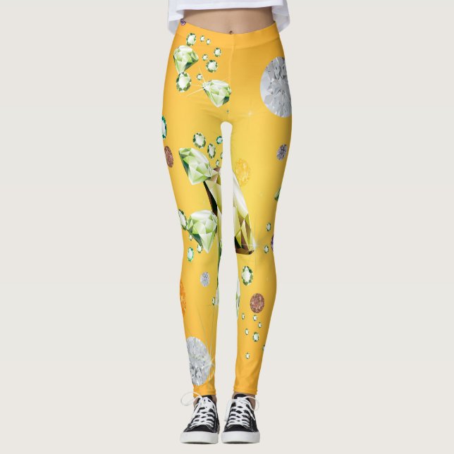 Diamantgalaxie 7 leggings (Vorderseite)