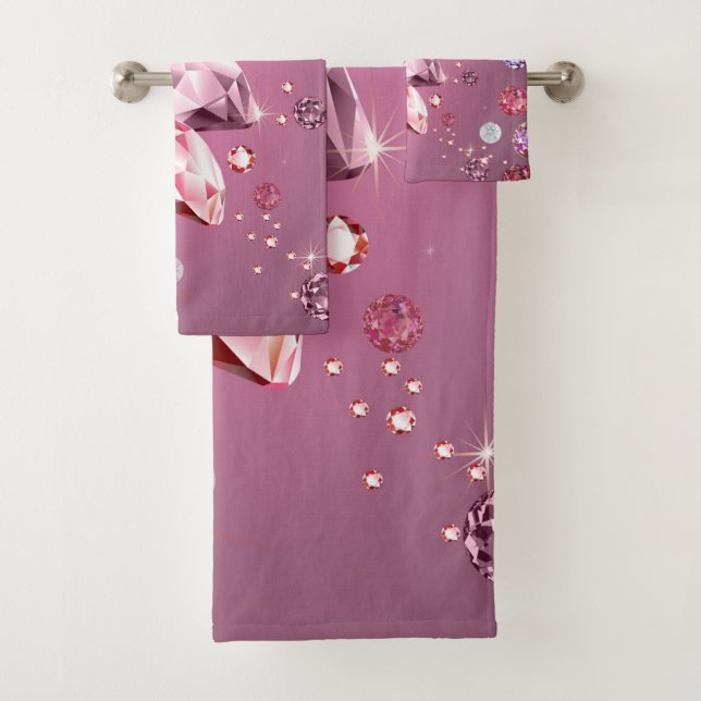 Diamantgalaxie 9 badhandtuch set (Insitu)