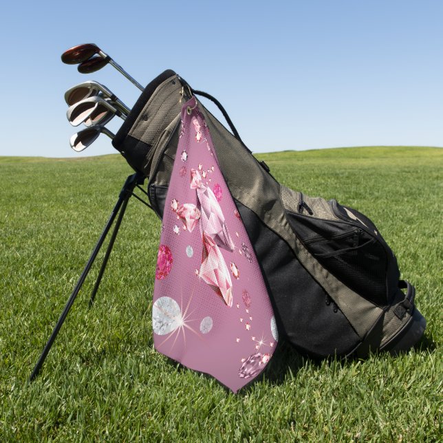 Diamantgalaxie 9 golfhandtuch (Gras)