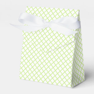 Diamantgitter Frühling Grün - Weiß Geschenkschachtel