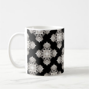 Diamantglanz im Schatten grau Kaffeetasse