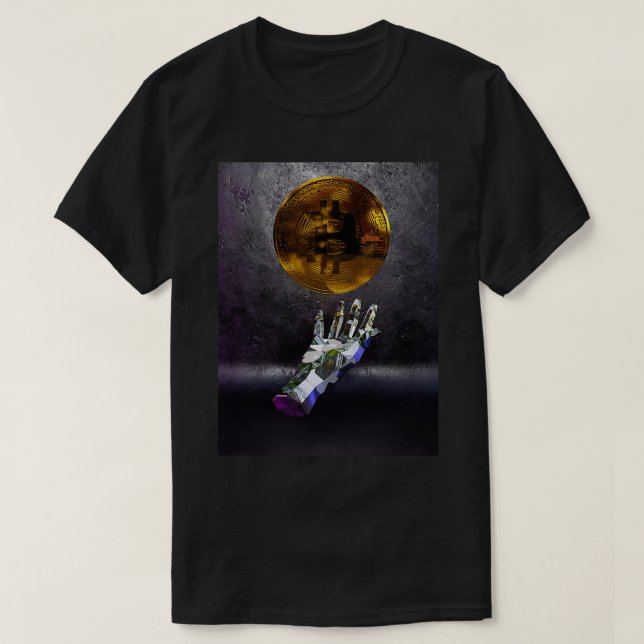 Diamanthandbitcoin T-Shirt (Design vorne)