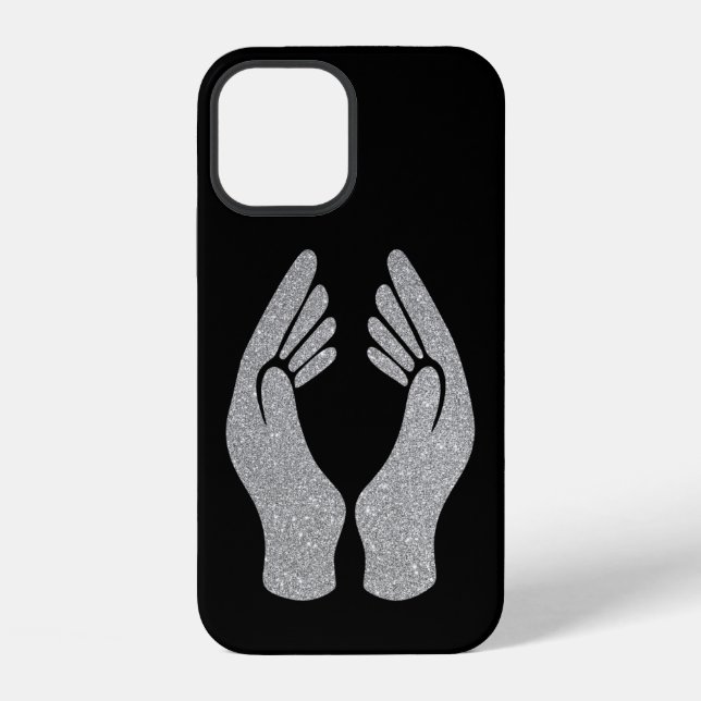 Diamanthände iPhone Hülle (Rückseite)