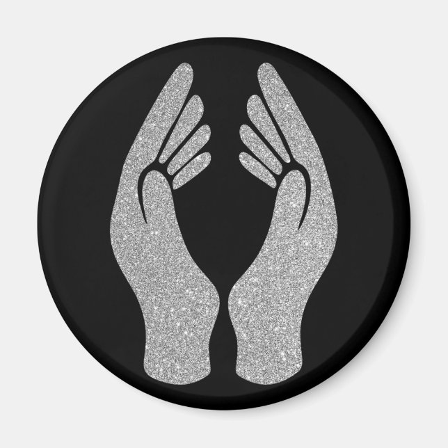 Diamanthandschuhe Magnet (Vorne)