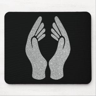 Diamanthandschuhe Mousepad
