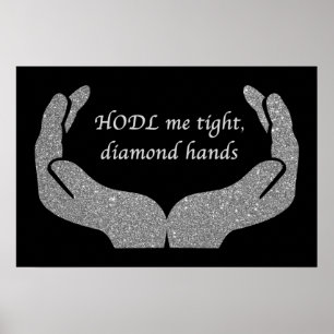 Diamanthandschuhe Poster