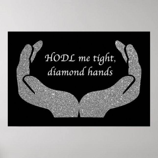 Diamanthandschuhe Poster (Vorne)