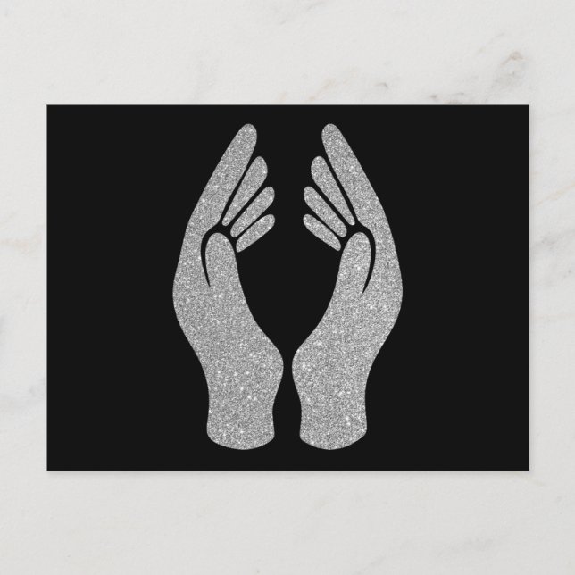 Diamanthandschuhe Postkarte (Vorderseite)