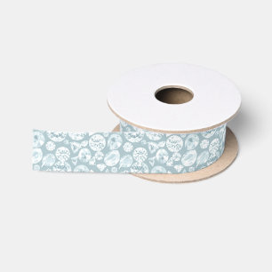 Diamantkristalle Juwelen & Edelsteine Mint Blau Satinband