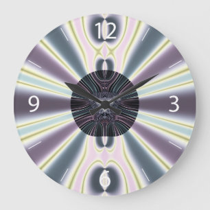 Diamantlichter Große Wanduhr