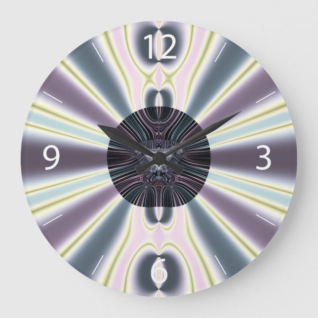 Diamantlichter Große Wanduhr (Vorderseite)