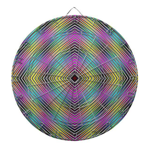 Diamantlinien Dartboard Dartscheibe (vorne)