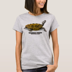 Diamantmarkierungs-Dosenschildkröte T-Shirt