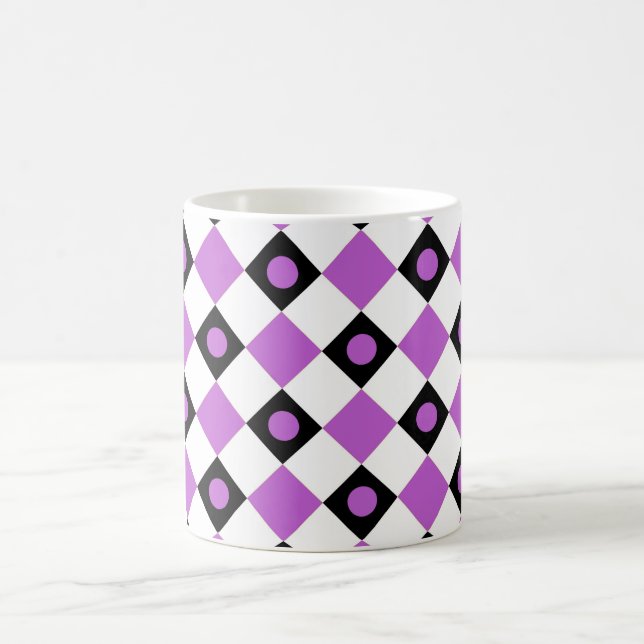 Diamantmuster #91 tasse (Mittel)