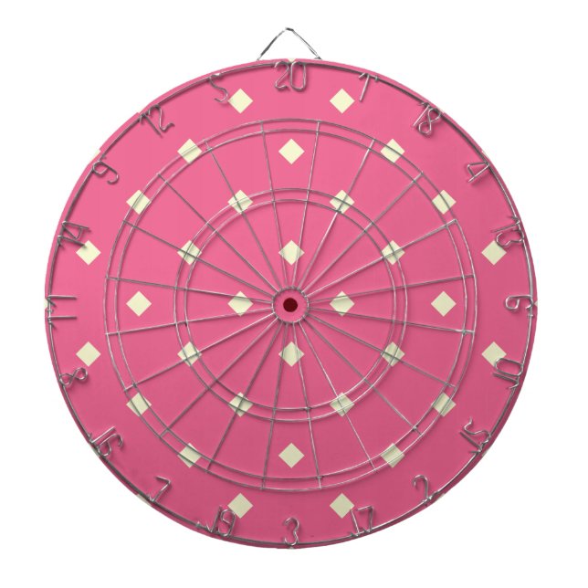 Diamantmuster Dartscheibe (vorne)