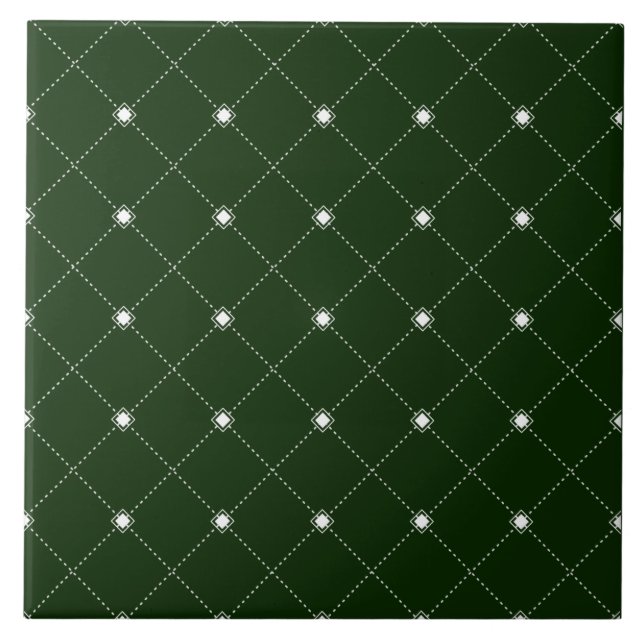 Diamantmuster Fliese (Vorderseite)