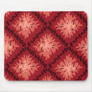 Diamantmuster im Vintage-Stil Mousepad