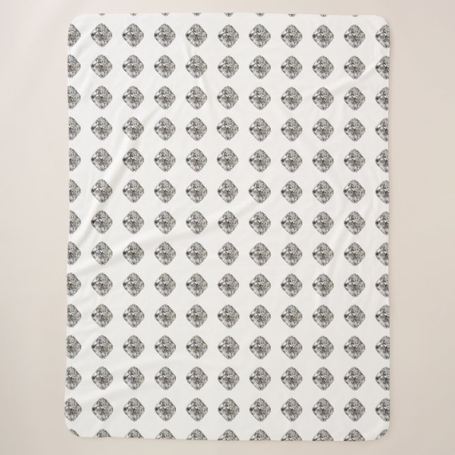 Diamantmuster Sherpadecke (Vorderseite)