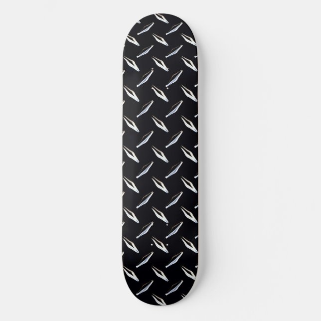 Diamantplatte 3A Skateboard (Vorderseite)
