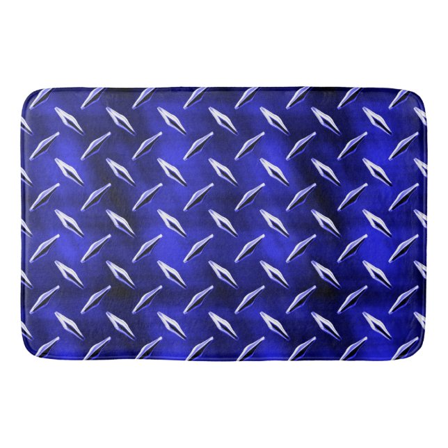 Diamantplatte 7A-7D Farboptionen Bath Matts Badematte (Vorderseite)