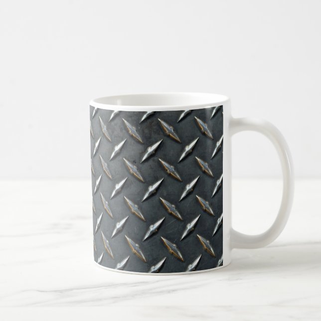 Diamantplatten-Tasse Tasse (Rechts)