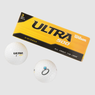 Diamantring - Emoji Golfball