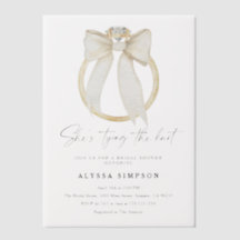 Diamantring Sie bindet das Knoten-Brautparty