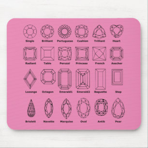 Diamantscheiben Mousepad