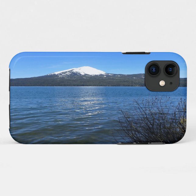 Diamantsee, Oregon Case-Mate iPhone Hülle (Rückseite (Horizontal))