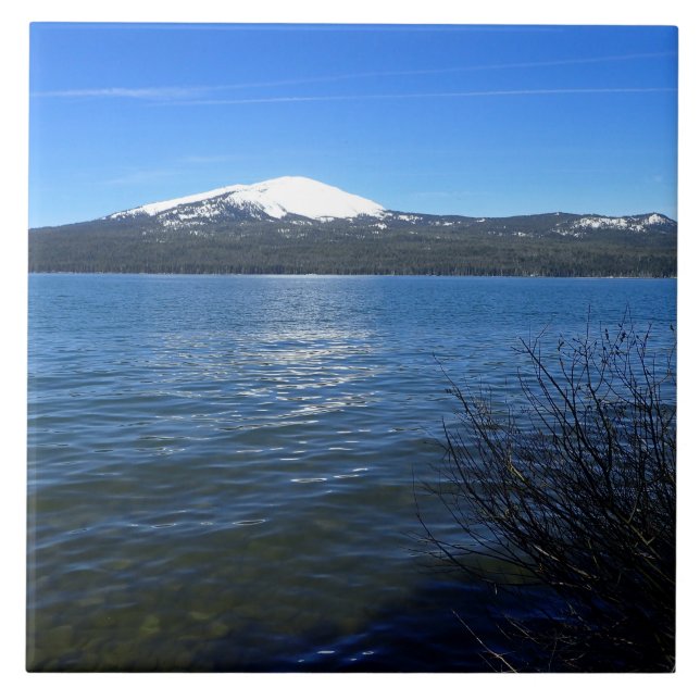 Diamantsee, Oregon Fliese (Vorderseite)