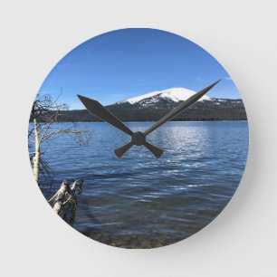 Diamantsee, Oregon Runde Wanduhr