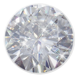 Diamantsolitaire-Keramik-Fach-Zug-Griff Keramikknauf