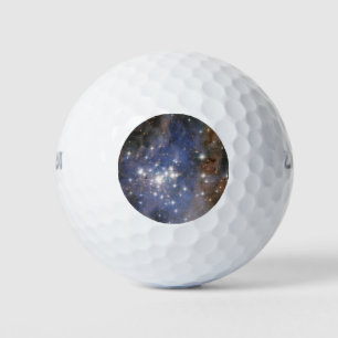 Diamantsterne im Carinanebel Hubble-Weltraumtelesk Golfball