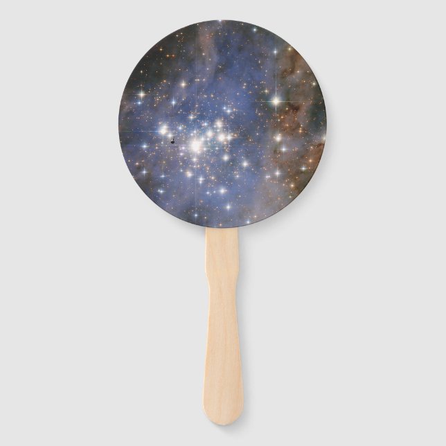 Diamantstränge in Carina Nebula Hubble Space Fächer (Vorderseite)