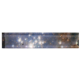 Diamantstränge in Carina Nebula Hubble Space Namensplakette