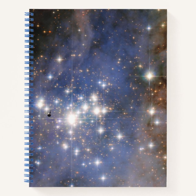 Diamantstränge in Carina Nebula Hubble Space Notizbuch (Vorderseite)