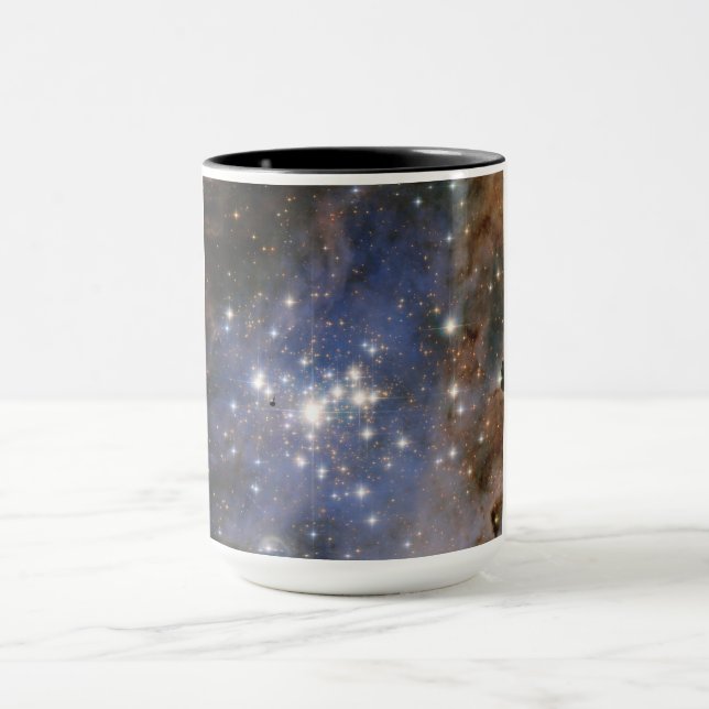 Diamantstränge in Carina Nebula Hubble Space Tasse (Zentrum)
