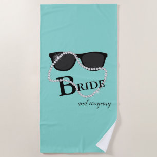 Diamanttiara-Party-Badetuch Bride & Company Strandtuch