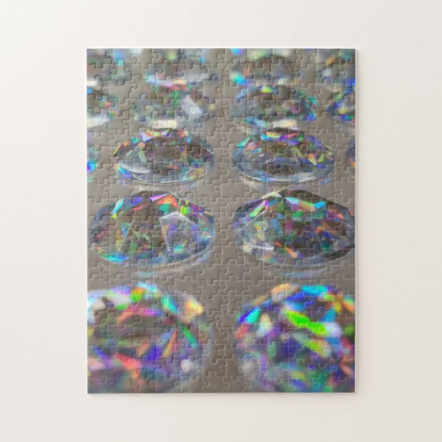 Diamon Juwelier farbenfroh hell kreativ Puzzle (Vertikal)
