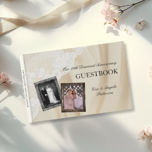 Diamond 60. Hochzeitstag Gästebuch