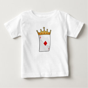 Diamond Ace mit King Crown Baby T-shirt