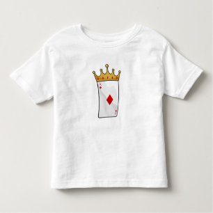 Diamond Ace mit King Crown Kleinkind T-shirt
