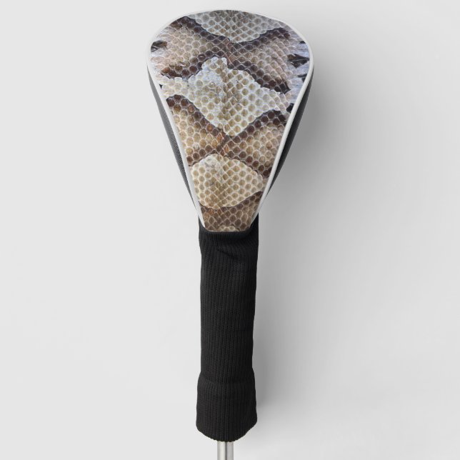 Diamond Back Rattlesnake Golf Headcover (Vorderseite)