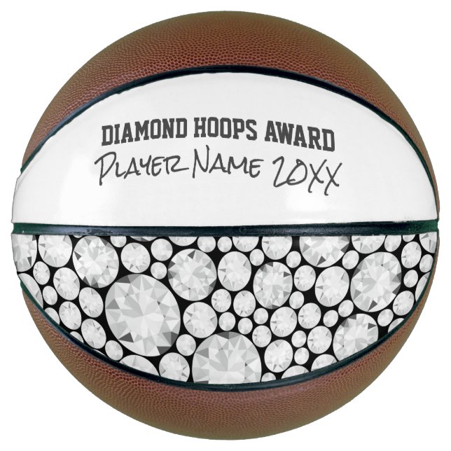 Diamond Basketball Hoops Award Sports Glam Gemis (Vorderseite)