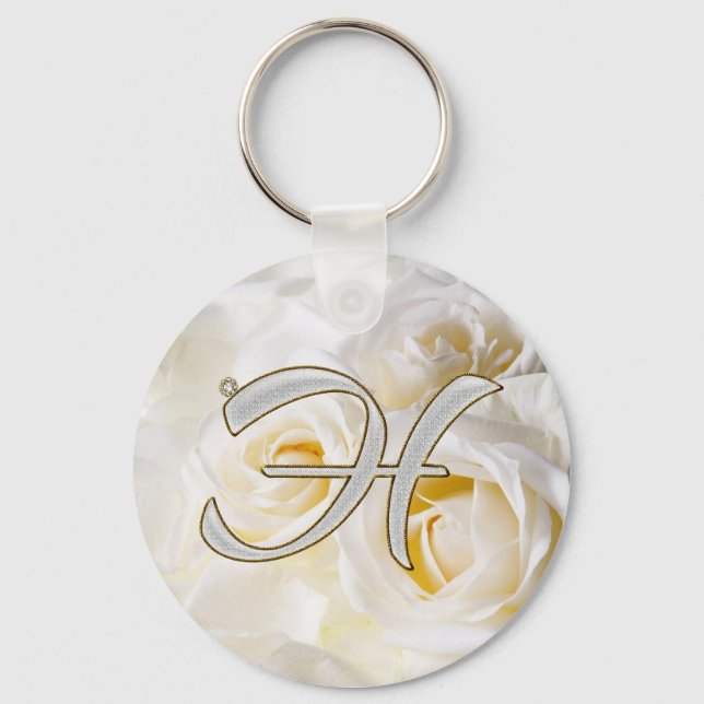 Diamond Bling H Schlüsselanhänger (Vorderseite)